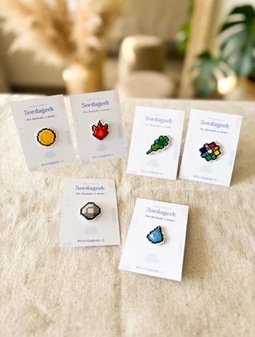 Set de 6 Medallas Pokémon
